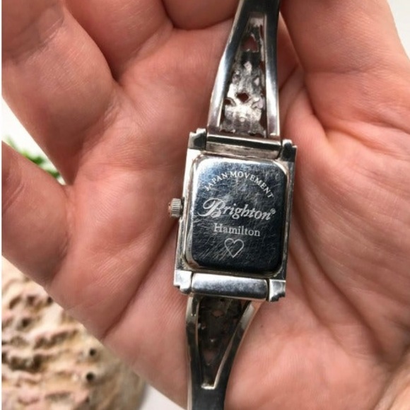 Brighton silver plated hamilton butterfly watch - Picture 6 of 9